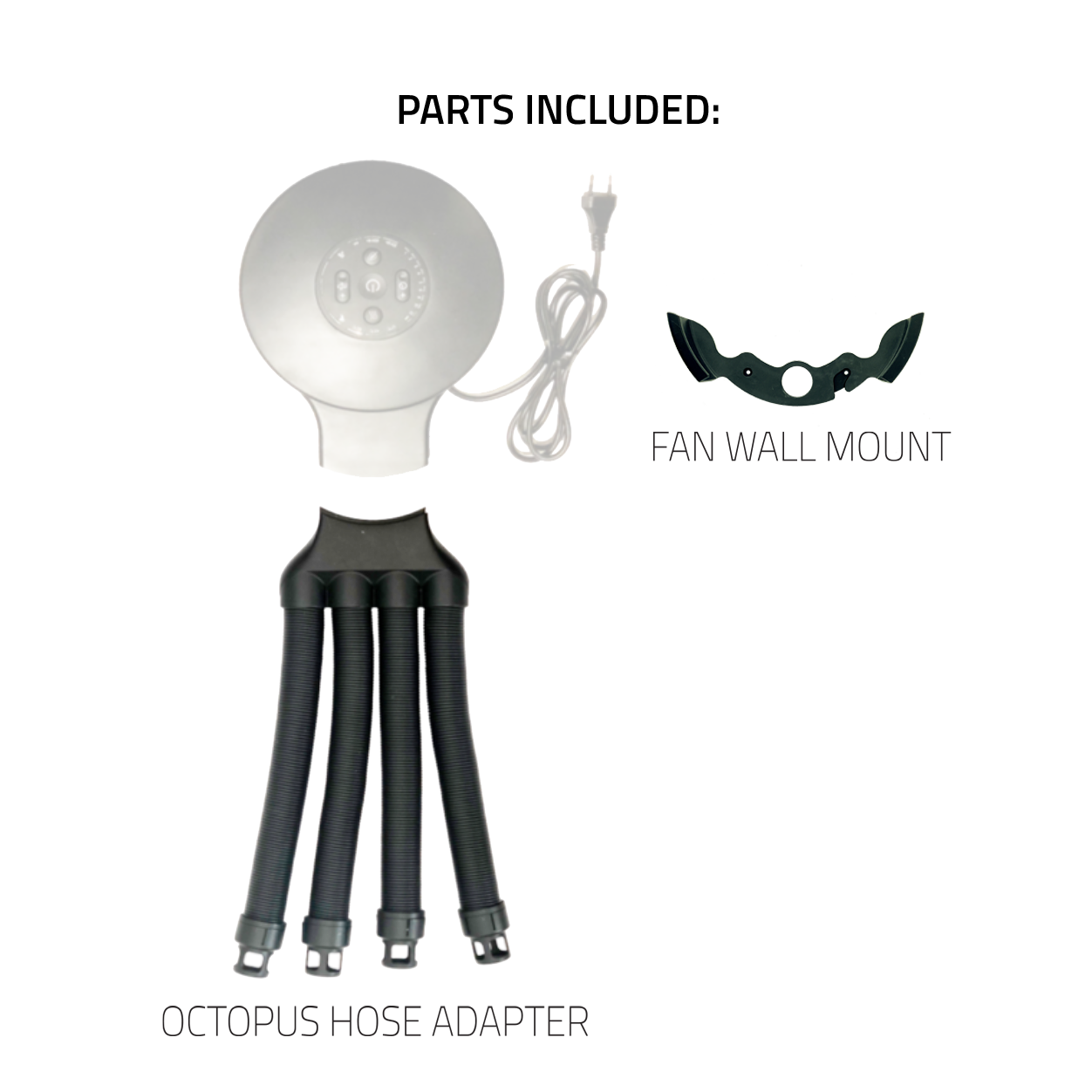 Octopus Adapter Svart