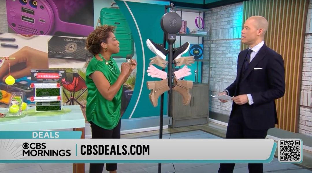 Hedgehog Dryer featured on CBS Mornings Deals!