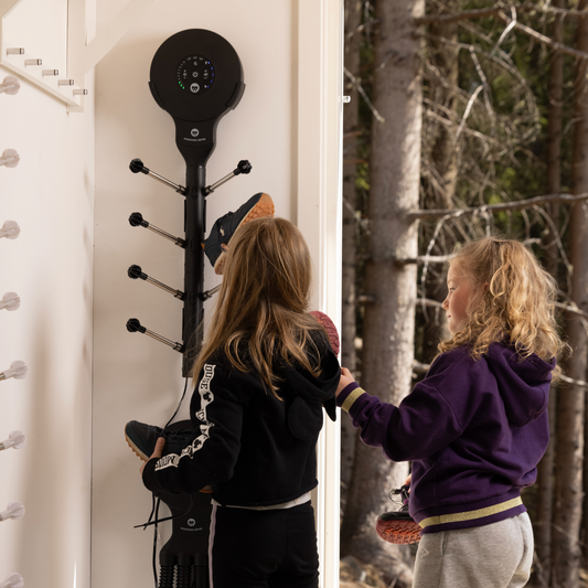 Hedgehog Wall dryer for footwear including running shoes