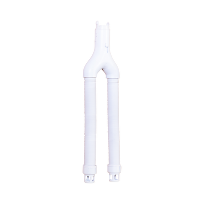 2 slangeadapter for vegg og oppheng